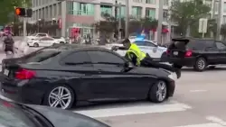 Video shows Miami Police officer shooting driver while on hood of moving car